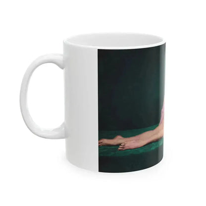Anita Ekberg #272 (Vintage Female Icon) White Coffee Mug - Go Mug Yourself