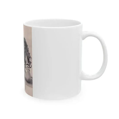 Anita Ekberg #274 - See through top (Vintage Female Icon) White Coffee Mug - Go Mug Yourself
