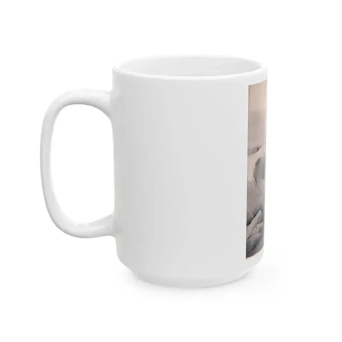 Anita Ekberg #274 - See through top (Vintage Female Icon) White Coffee Mug - Go Mug Yourself