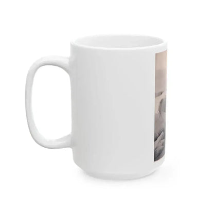 Anita Ekberg #274 - See through top (Vintage Female Icon) White Coffee Mug - Go Mug Yourself