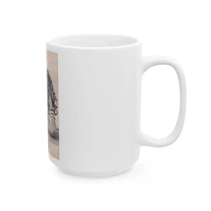 Anita Ekberg #274 - See through top (Vintage Female Icon) White Coffee Mug - Go Mug Yourself