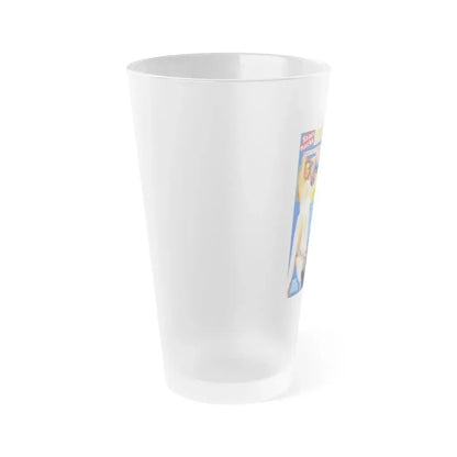 Anita Ekberg #278 - Mag. Photos (Vintage Female Icon) Frosted Pint Glass 16oz - Go Mug Yourself