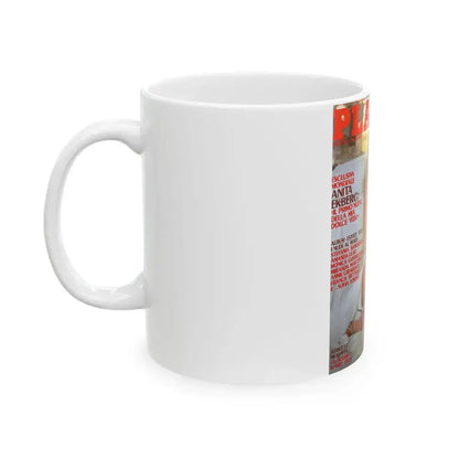 Anita Ekberg #279 - Playboy Mag. Front Cover (Vintage Female Icon) White Coffee Mug - Go Mug Yourself