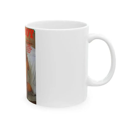 Anita Ekberg #279 - Playboy Mag. Front Cover (Vintage Female Icon) White Coffee Mug - Go Mug Yourself