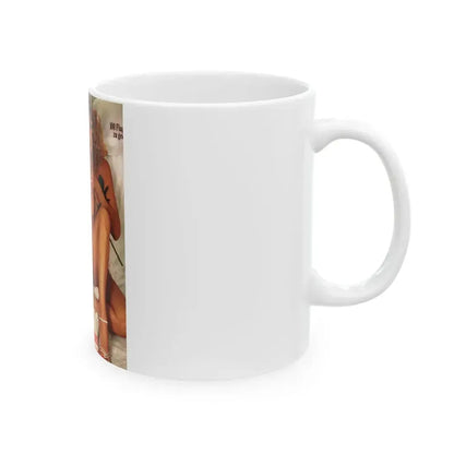 Anita Ekberg #280 - Mag. Cover (Vintage Female Icon) White Coffee Mug - Go Mug Yourself