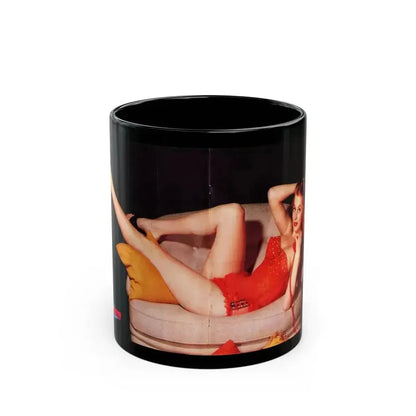 Anita Ekberg #281 (Vintage Female Icon) Black Coffee Mug 11oz - Go Mug Yourself