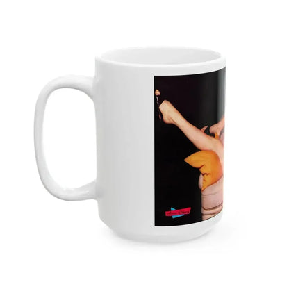 Anita Ekberg #281 (Vintage Female Icon) White Coffee Mug - Go Mug Yourself