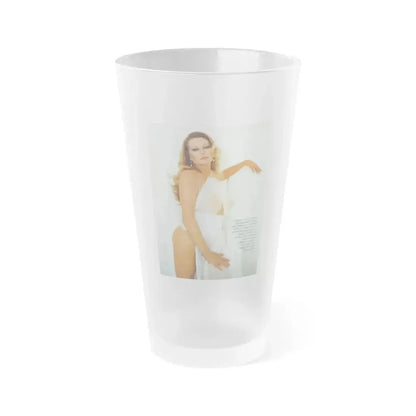 Anita Ekberg #285 - Italian Playboy Mag. Oct. '78 Photo (Vintage Female Icon) Frosted Pint Glass 16oz 16oz Frosted - Go Mug Yourself