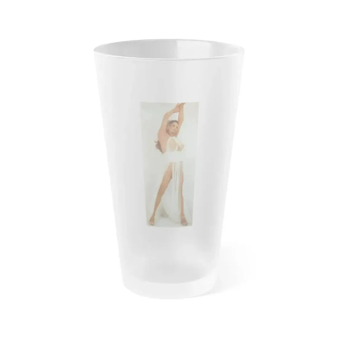Anita Ekberg #286 - Italian Playboy Mag. Oct. '78 Photo (Vintage Female Icon) Frosted Pint Glass 16oz 16oz Frosted - Go Mug Yourself