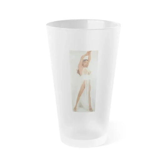 Anita Ekberg #286 - Italian Playboy Mag. Oct. '78 Photo (Vintage Female Icon) Frosted Pint Glass 16oz 16oz Frosted - Go Mug Yourself