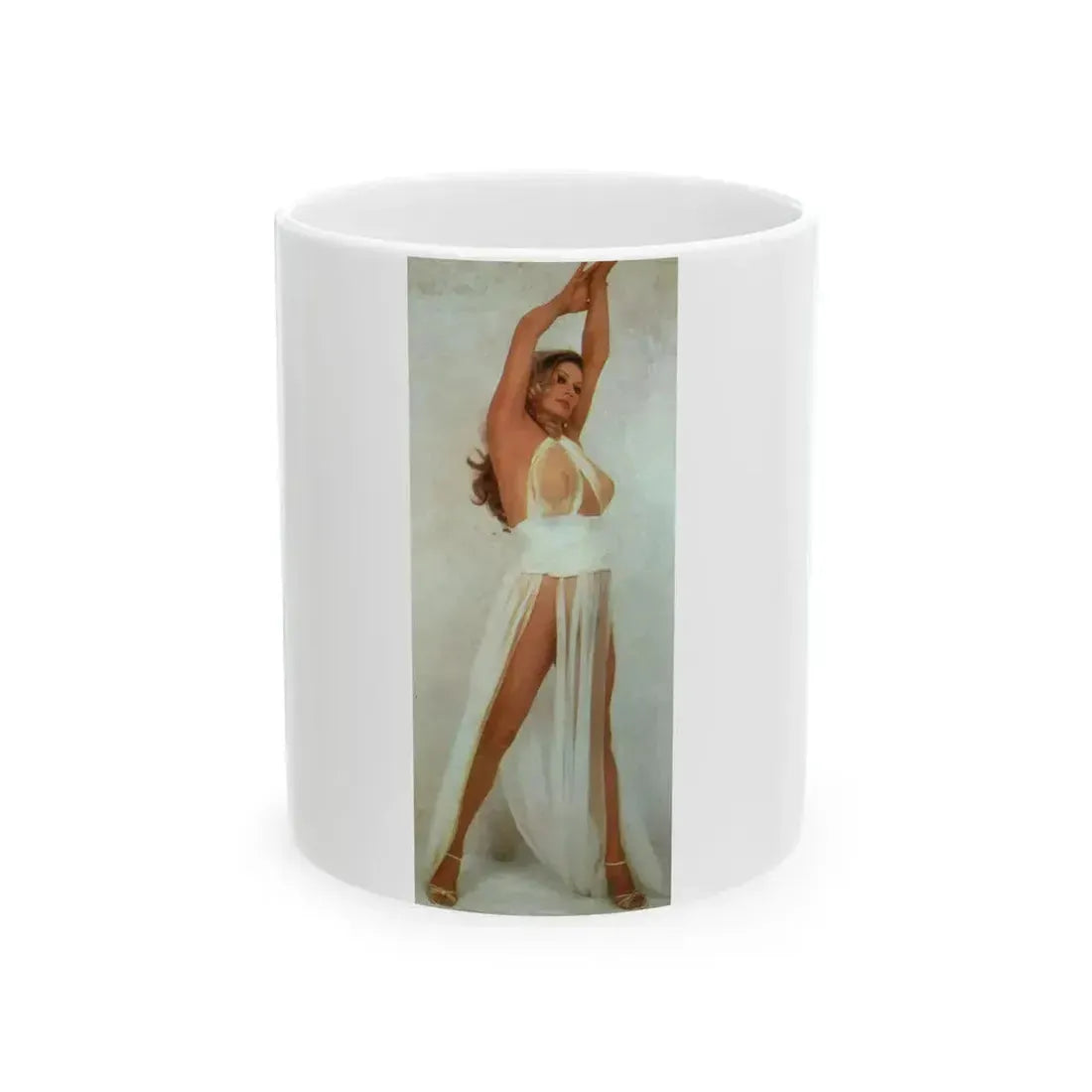 Anita Ekberg #286 - Italian Playboy Mag. Oct. '78 Photo (Vintage Female Icon) White Coffee Mug 11oz - Go Mug Yourself