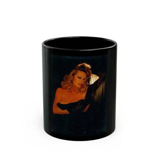 Anita Ekberg #288 - Italian Playboy Mag. Oct. '78 Photo (Vintage Female Icon) Black Coffee Mug 11oz - Go Mug Yourself