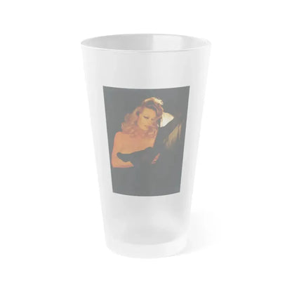 Anita Ekberg #288 - Italian Playboy Mag. Oct. '78 Photo (Vintage Female Icon) Frosted Pint Glass 16oz 16oz Frosted - Go Mug Yourself