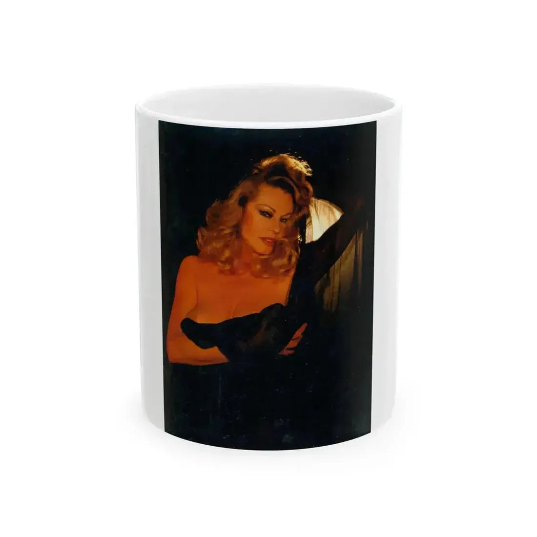Anita Ekberg #288 - Italian Playboy Mag. Oct. '78 Photo (Vintage Female Icon) White Coffee Mug 11oz - Go Mug Yourself