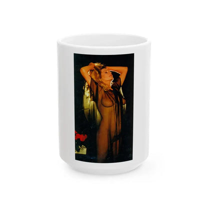 Anita Ekberg #289 - Italian Playboy Mag. Oct. '78 Photo (Vintage Female Icon) White Coffee Mug 15oz - Go Mug Yourself