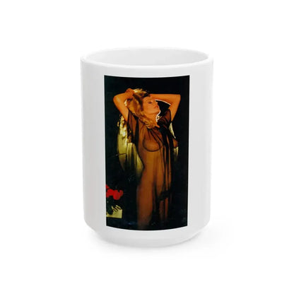 Anita Ekberg #289 - Italian Playboy Mag. Oct. '78 Photo (Vintage Female Icon) White Coffee Mug 15oz - Go Mug Yourself
