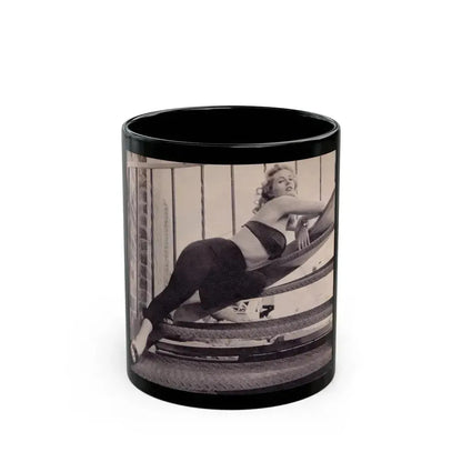 Anita Ekberg #292 (Vintage Female Icon) Black Coffee Mug 11oz - Go Mug Yourself