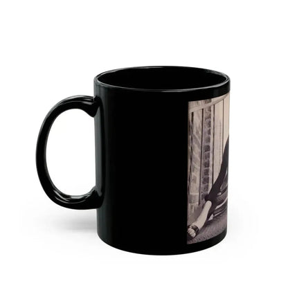 Anita Ekberg #292 (Vintage Female Icon) Black Coffee Mug - Go Mug Yourself