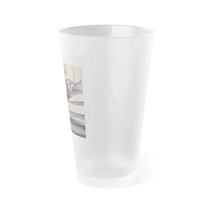 Anita Ekberg #292 (Vintage Female Icon) Frosted Pint Glass 16oz - Go Mug Yourself