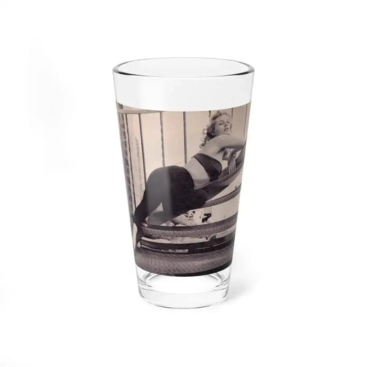 Anita Ekberg #292 (Vintage Female Icon) Pint Glass 16oz 16oz - Go Mug Yourself