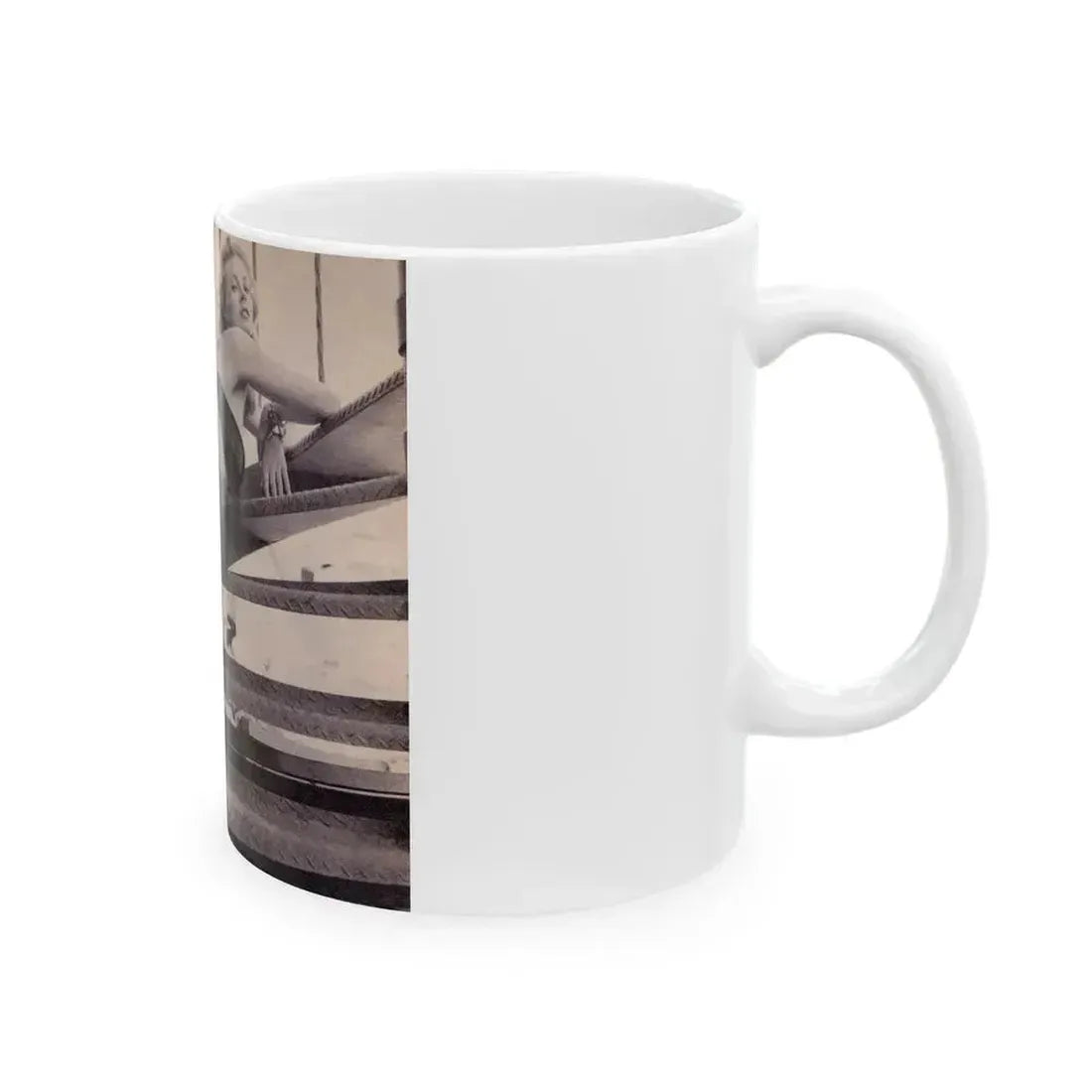 Anita Ekberg #292 (Vintage Female Icon) White Coffee Mug - Go Mug Yourself