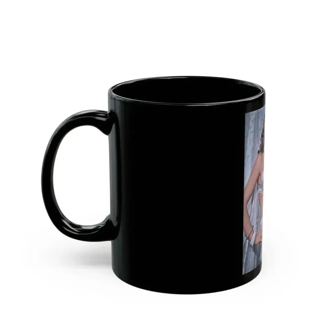 Anita Ekberg #293 (Vintage Female Icon) Black Coffee Mug - Go Mug Yourself