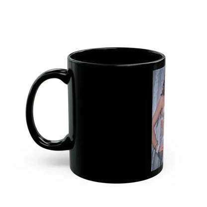 Anita Ekberg #293 (Vintage Female Icon) Black Coffee Mug - Go Mug Yourself