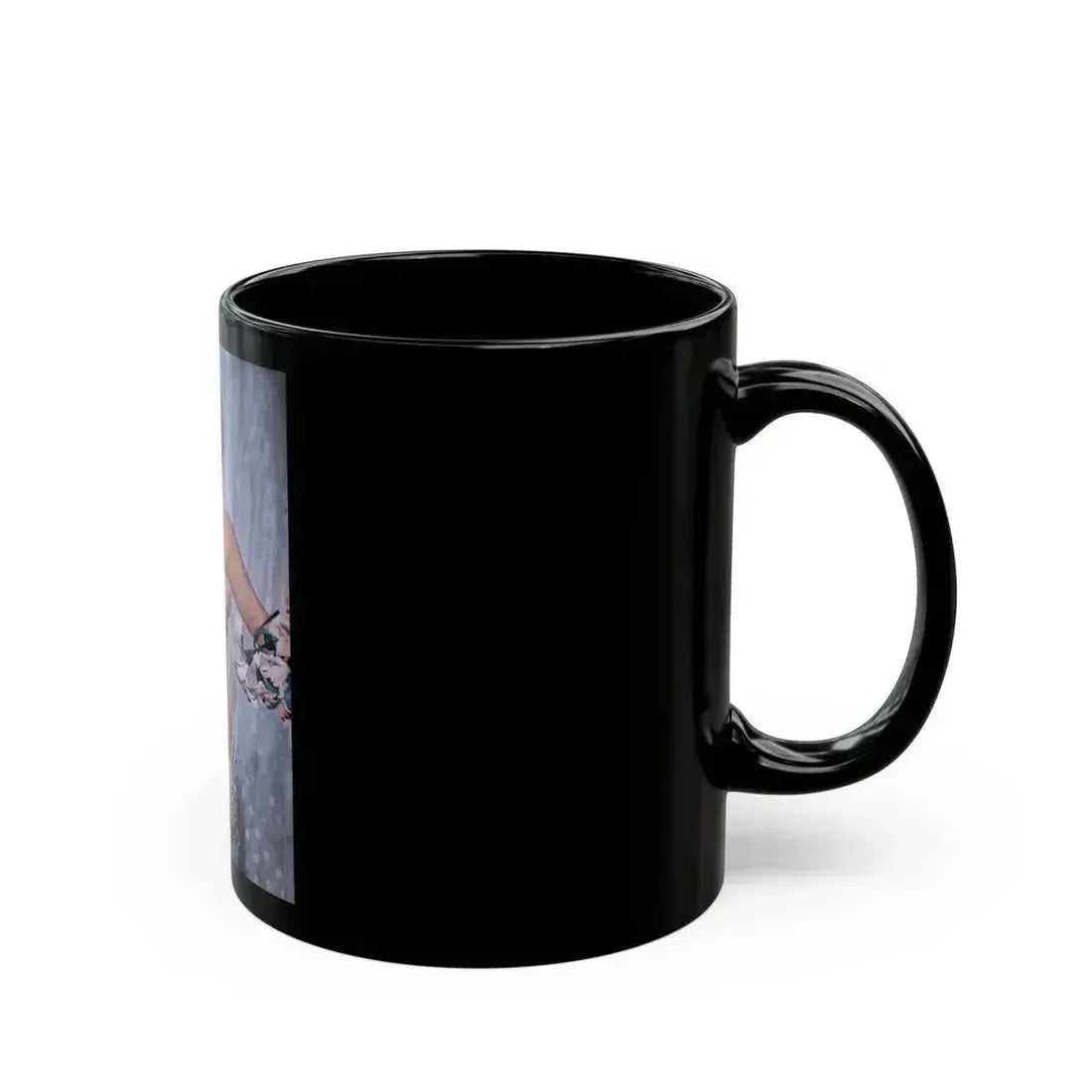 Anita Ekberg #293 (Vintage Female Icon) Black Coffee Mug - Go Mug Yourself
