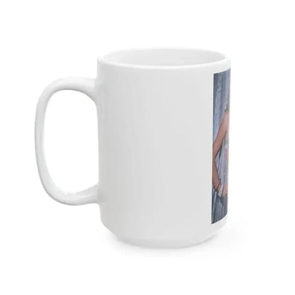 Anita Ekberg #293 (Vintage Female Icon) White Coffee Mug - Go Mug Yourself