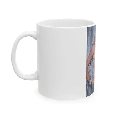 Anita Ekberg #293 (Vintage Female Icon) White Coffee Mug - Go Mug Yourself