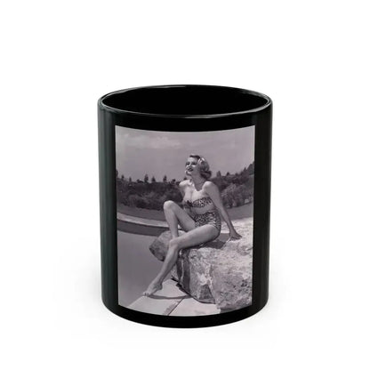 Anita Ekberg #294 (Vintage Female Icon) Black Coffee Mug 11oz - Go Mug Yourself