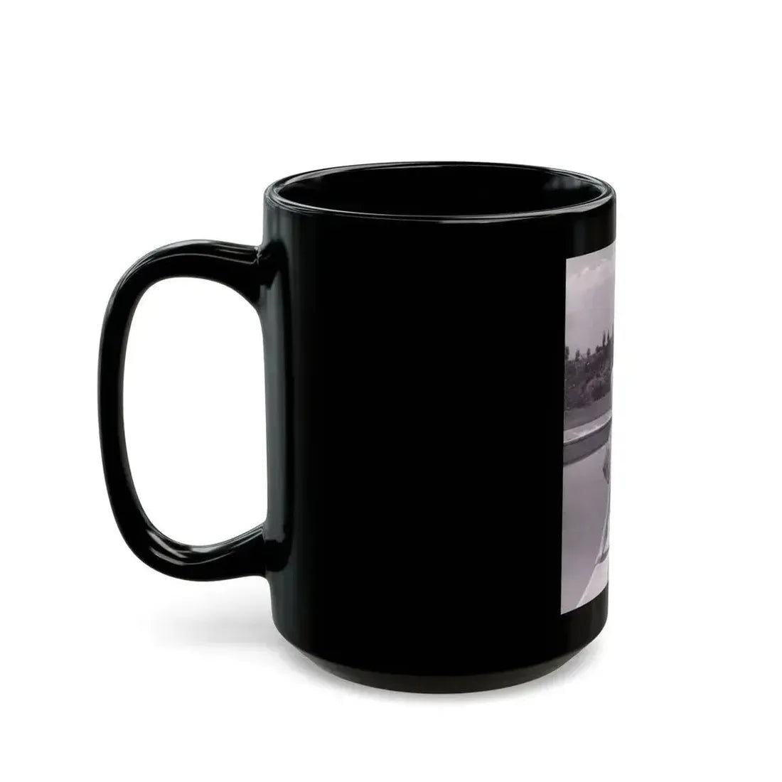 Anita Ekberg #294 (Vintage Female Icon) Black Coffee Mug - Go Mug Yourself