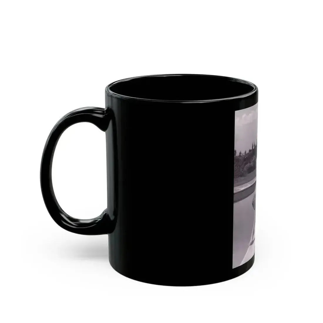 Anita Ekberg #294 (Vintage Female Icon) Black Coffee Mug - Go Mug Yourself