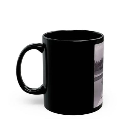 Anita Ekberg #294 (Vintage Female Icon) Black Coffee Mug - Go Mug Yourself