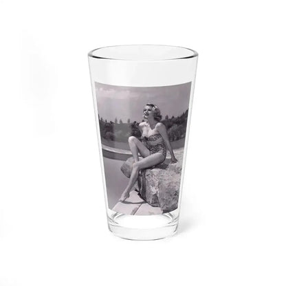 Anita Ekberg #294 (Vintage Female Icon) Pint Glass 16oz 16oz - Go Mug Yourself