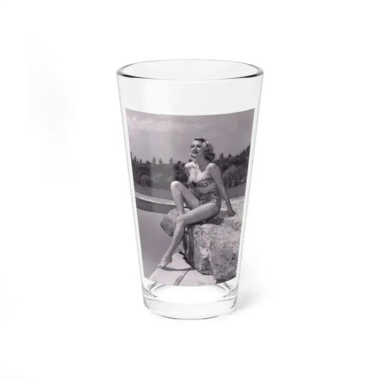 Anita Ekberg #294 (Vintage Female Icon) Pint Glass 16oz 16oz - Go Mug Yourself