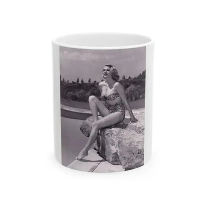 Anita Ekberg #294 (Vintage Female Icon) White Coffee Mug 11oz - Go Mug Yourself
