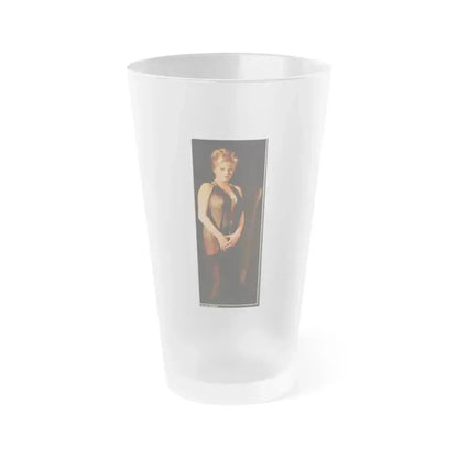 Anita Ekberg #295 (Vintage Female Icon) Frosted Pint Glass 16oz 16oz Frosted - Go Mug Yourself