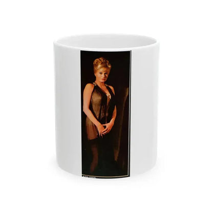 Anita Ekberg #295 (Vintage Female Icon) White Coffee Mug 11oz - Go Mug Yourself