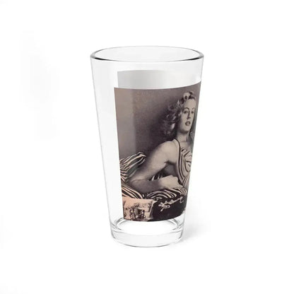 Anita Ekberg #296 (Vintage Female Icon) Pint Glass 16oz - Go Mug Yourself
