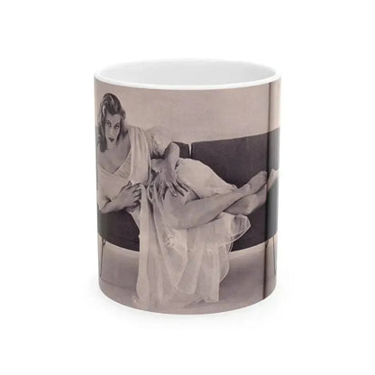 Anita Ekberg #297 (Vintage Female Icon) White Coffee Mug 11oz - Go Mug Yourself