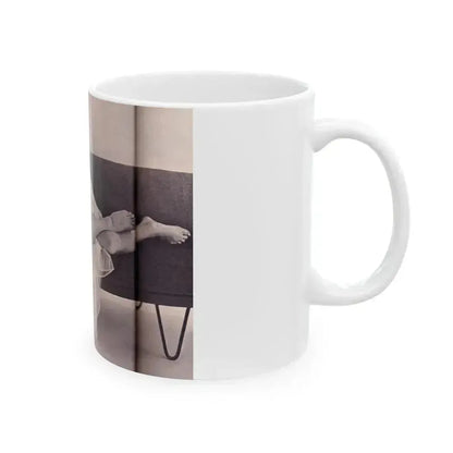 Anita Ekberg #297 (Vintage Female Icon) White Coffee Mug - Go Mug Yourself
