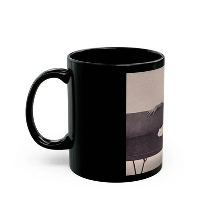 Anita Ekberg #298 (Vintage Female Icon) Black Coffee Mug - Go Mug Yourself