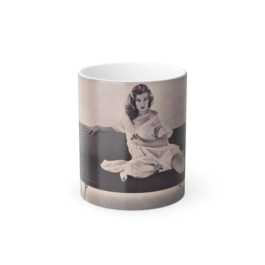 Anita Ekberg #298 (Vintage Female Icon) Color Changing Mug 11oz 11oz - Go Mug Yourself