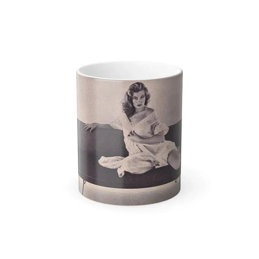 Anita Ekberg #298 (Vintage Female Icon) Color Changing Mug 11oz 11oz - Go Mug Yourself