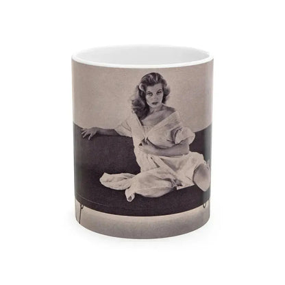 Anita Ekberg #298 (Vintage Female Icon) White Coffee Mug 11oz - Go Mug Yourself