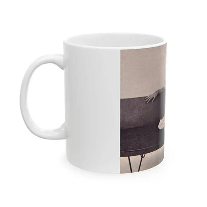 Anita Ekberg #298 (Vintage Female Icon) White Coffee Mug - Go Mug Yourself