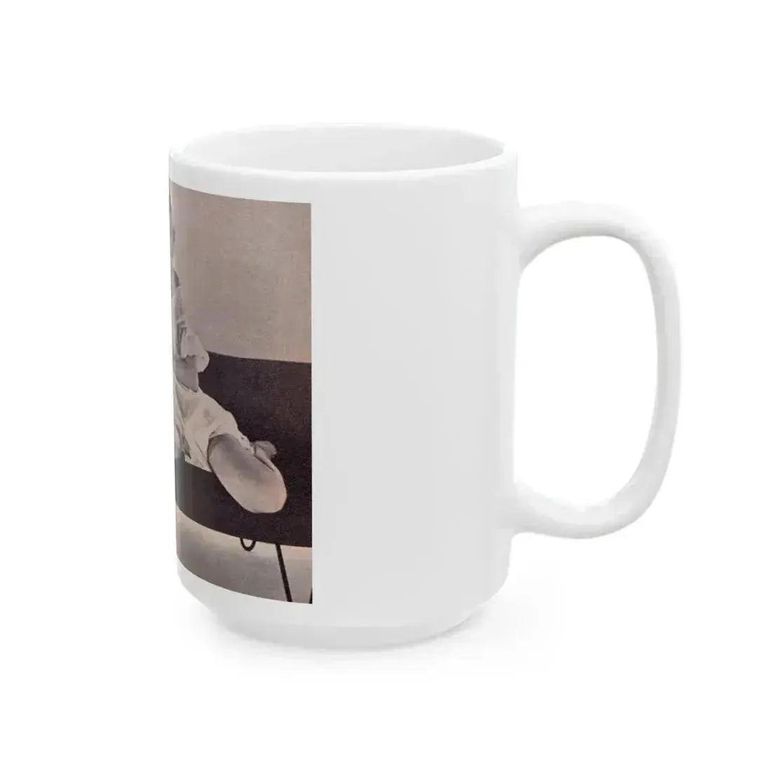 Anita Ekberg #298 (Vintage Female Icon) White Coffee Mug - Go Mug Yourself