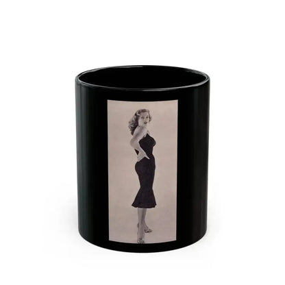 Anita Ekberg #299 (Vintage Female Icon) Black Coffee Mug 11oz - Go Mug Yourself