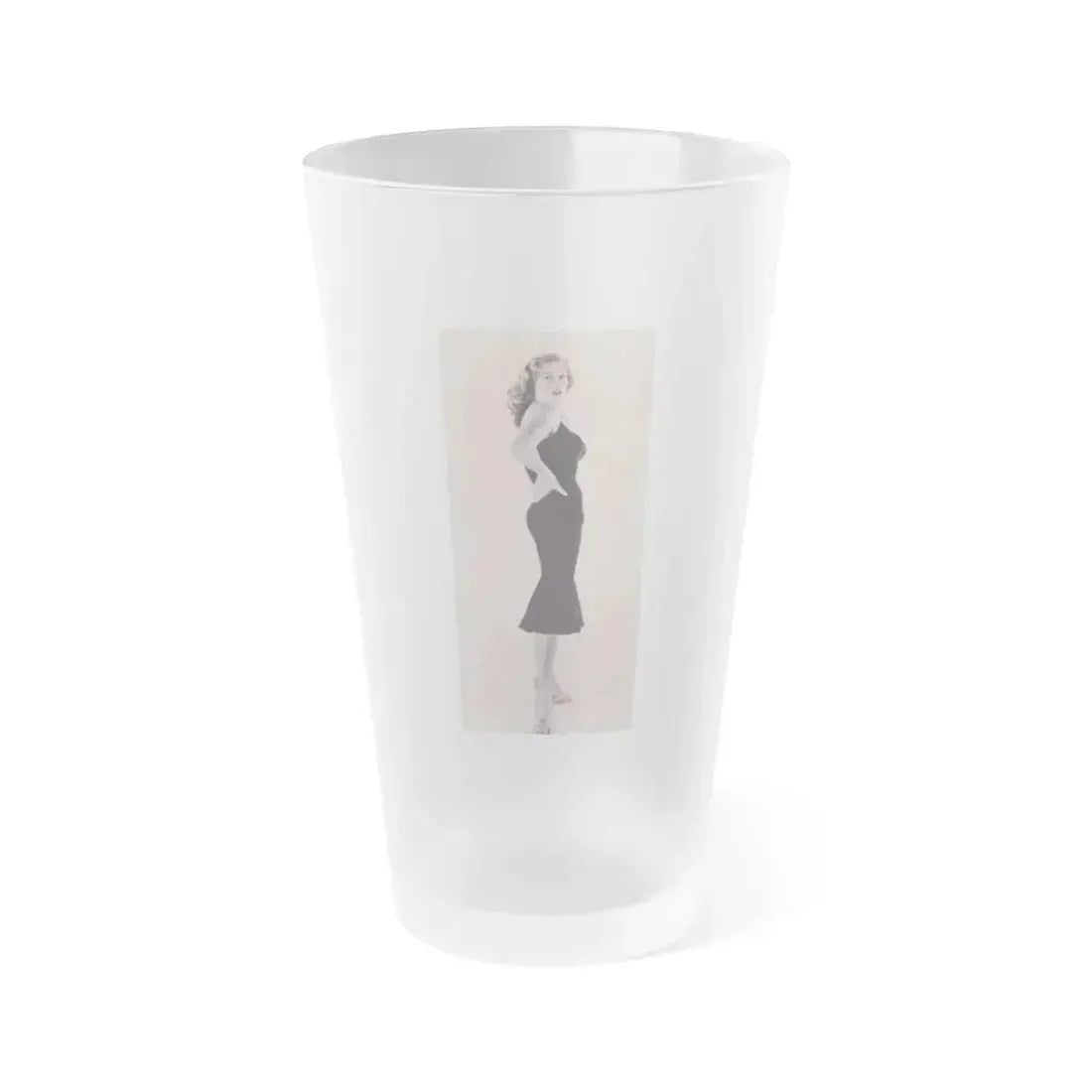 Anita Ekberg #299 (Vintage Female Icon) Frosted Pint Glass 16oz 16oz Frosted - Go Mug Yourself
